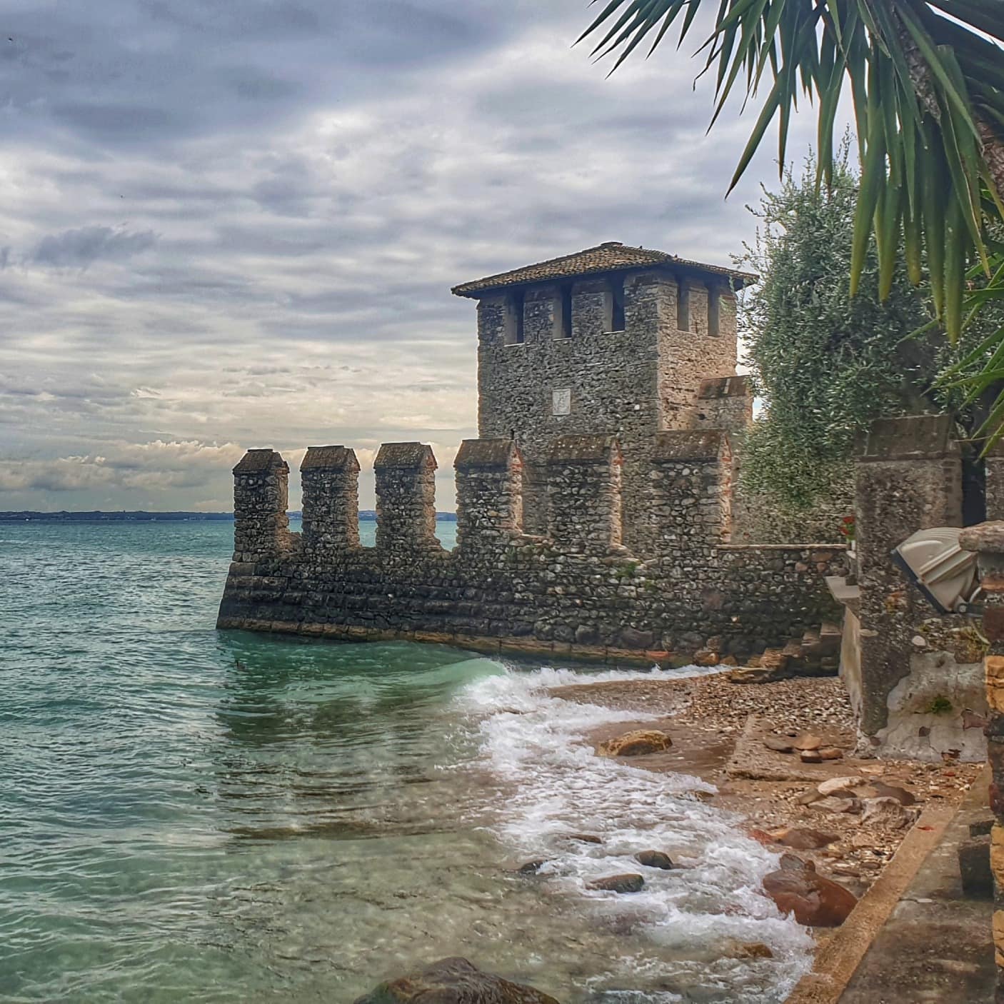 Gardasøen i Sirmione.