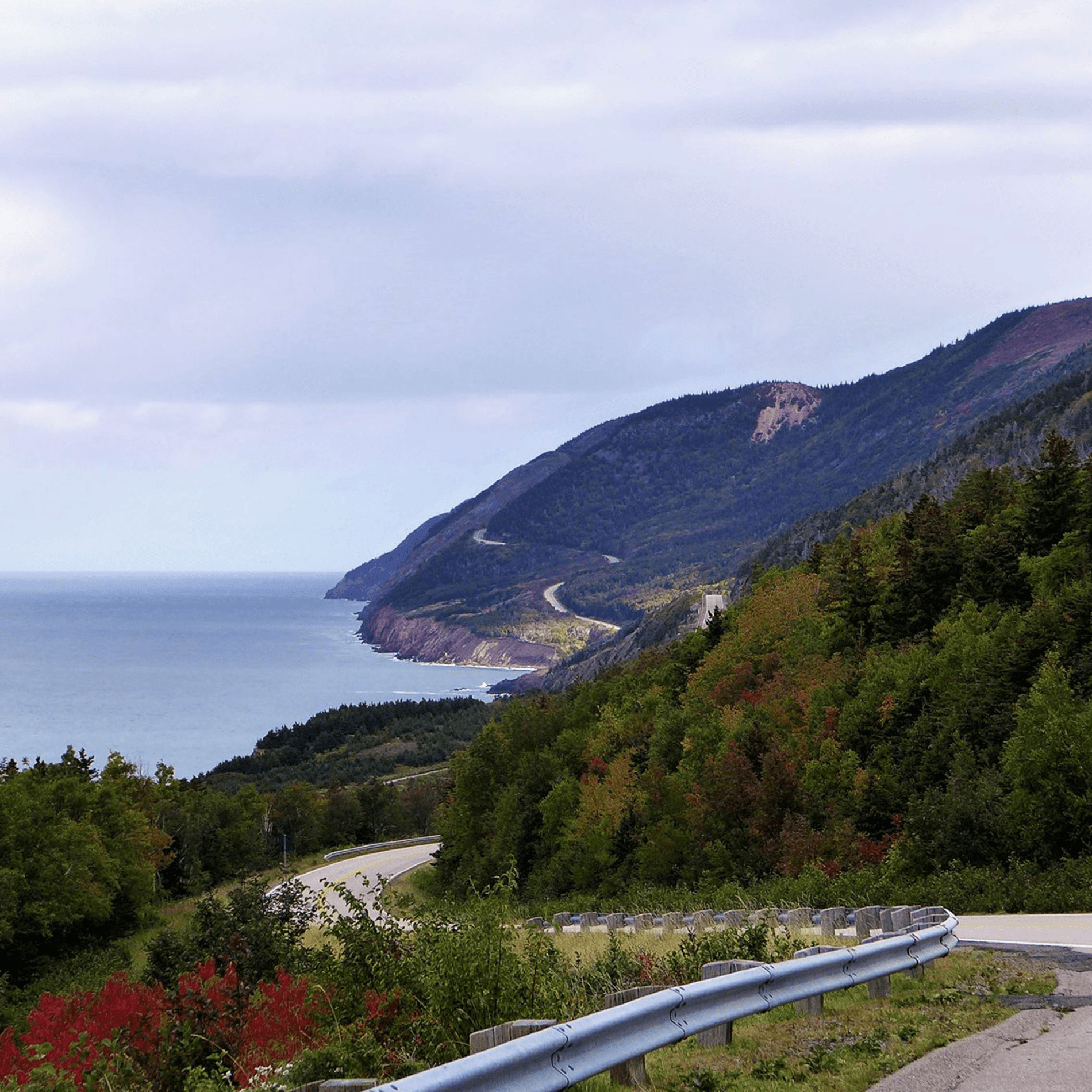Cabot Trail in Nova Scotia