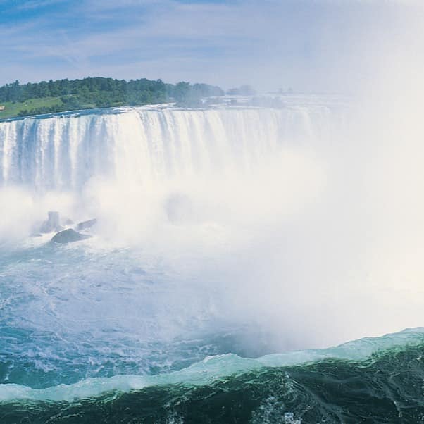 Niagara Falls from Canada Landscape View