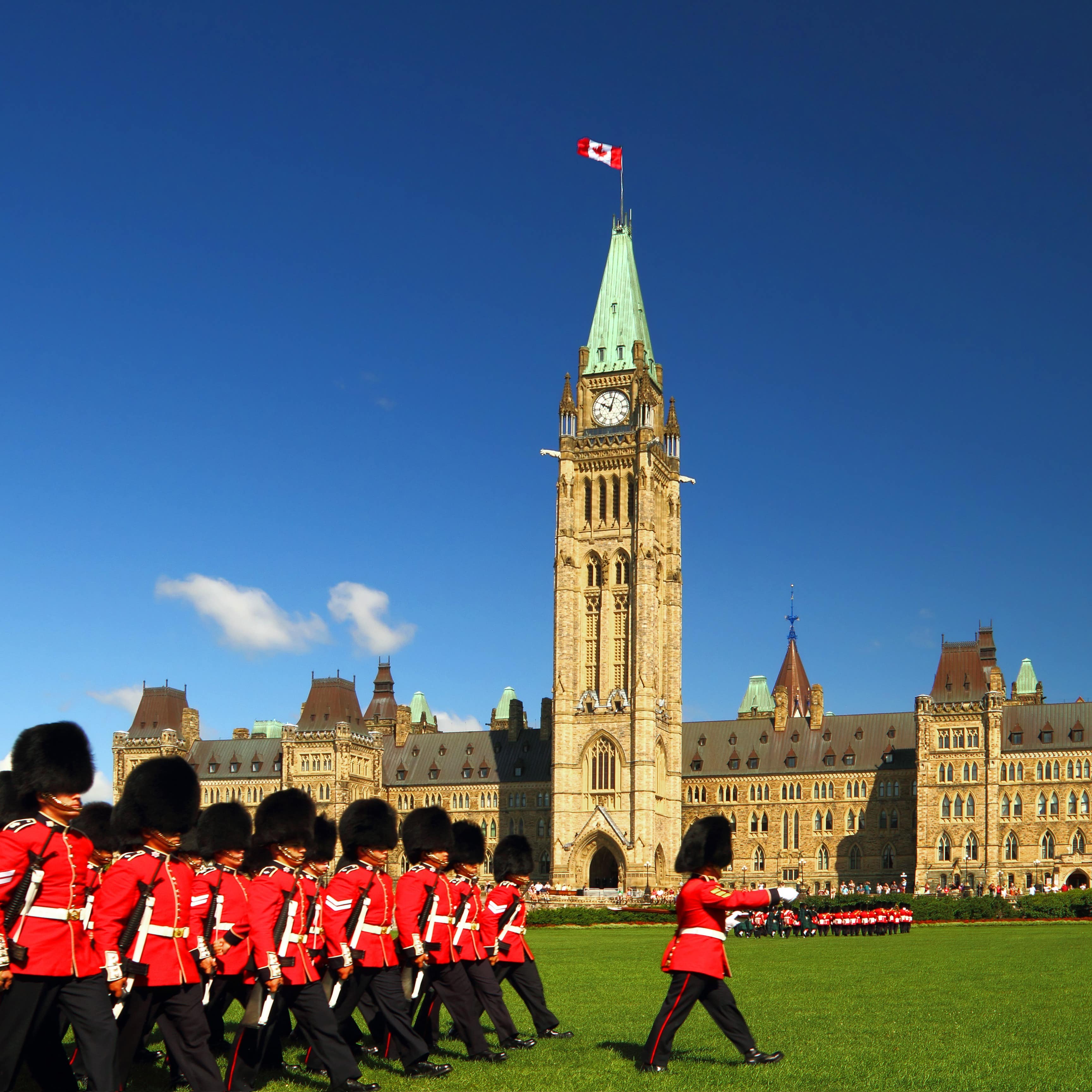 Parliament Hill changing of the guard