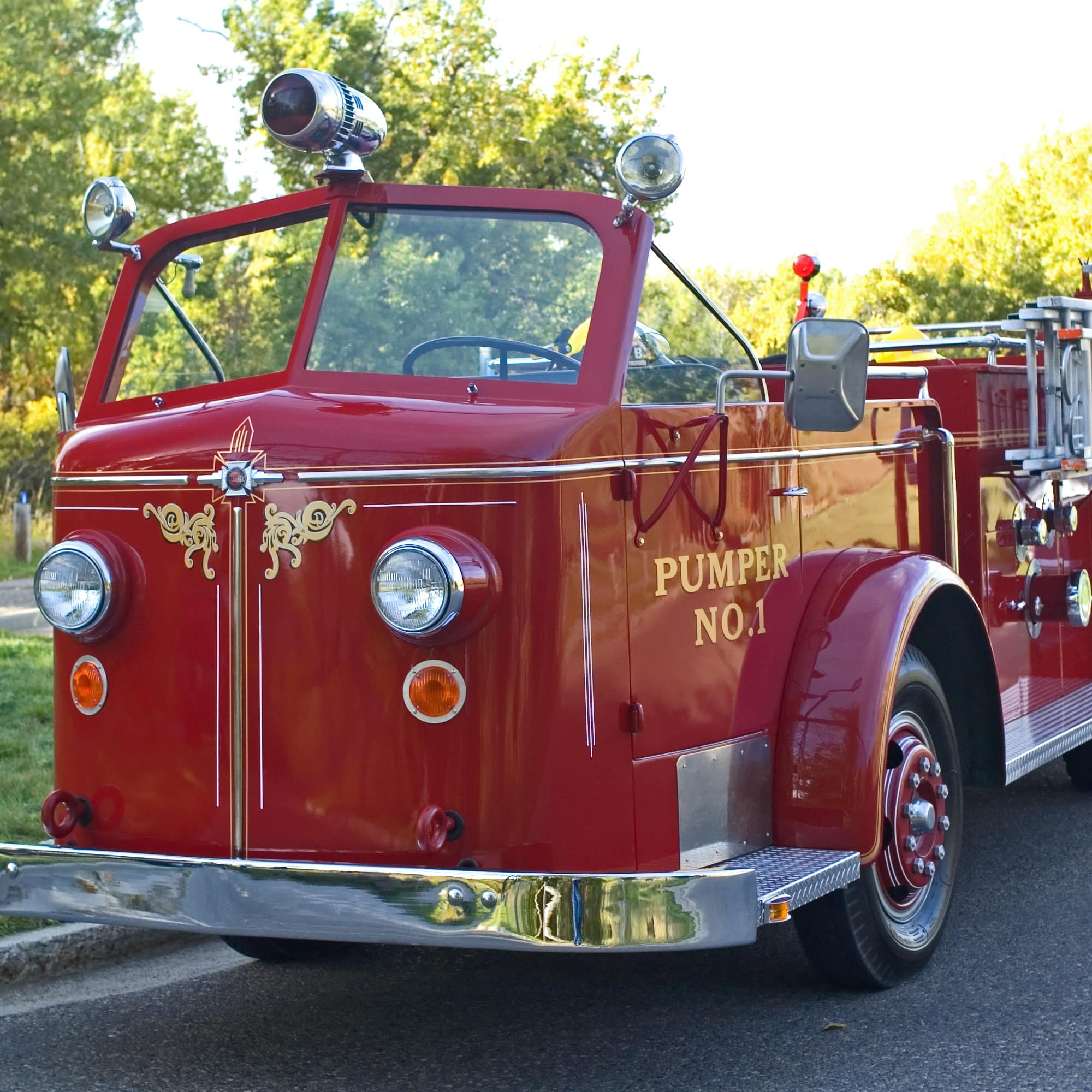 Vintage fire truck