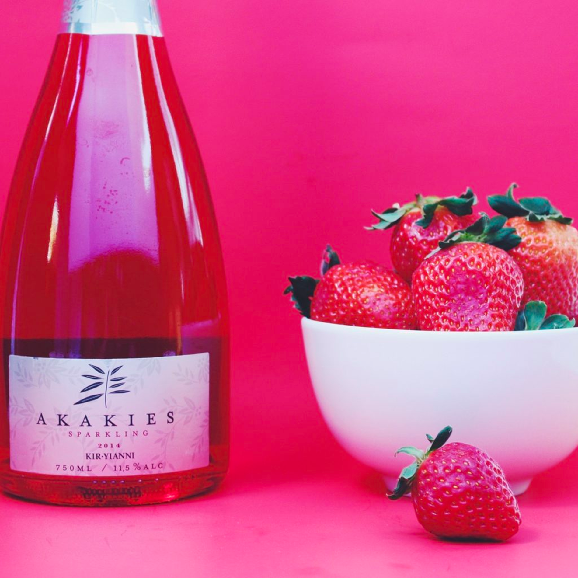 Rose Sorbet Summer Cocktail