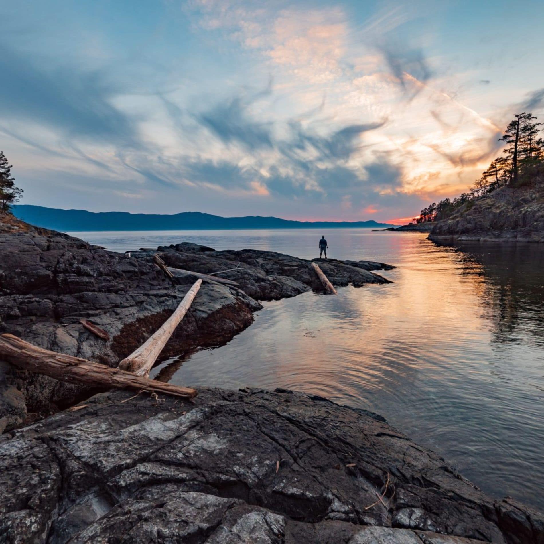 sunshine coast region in british columbia