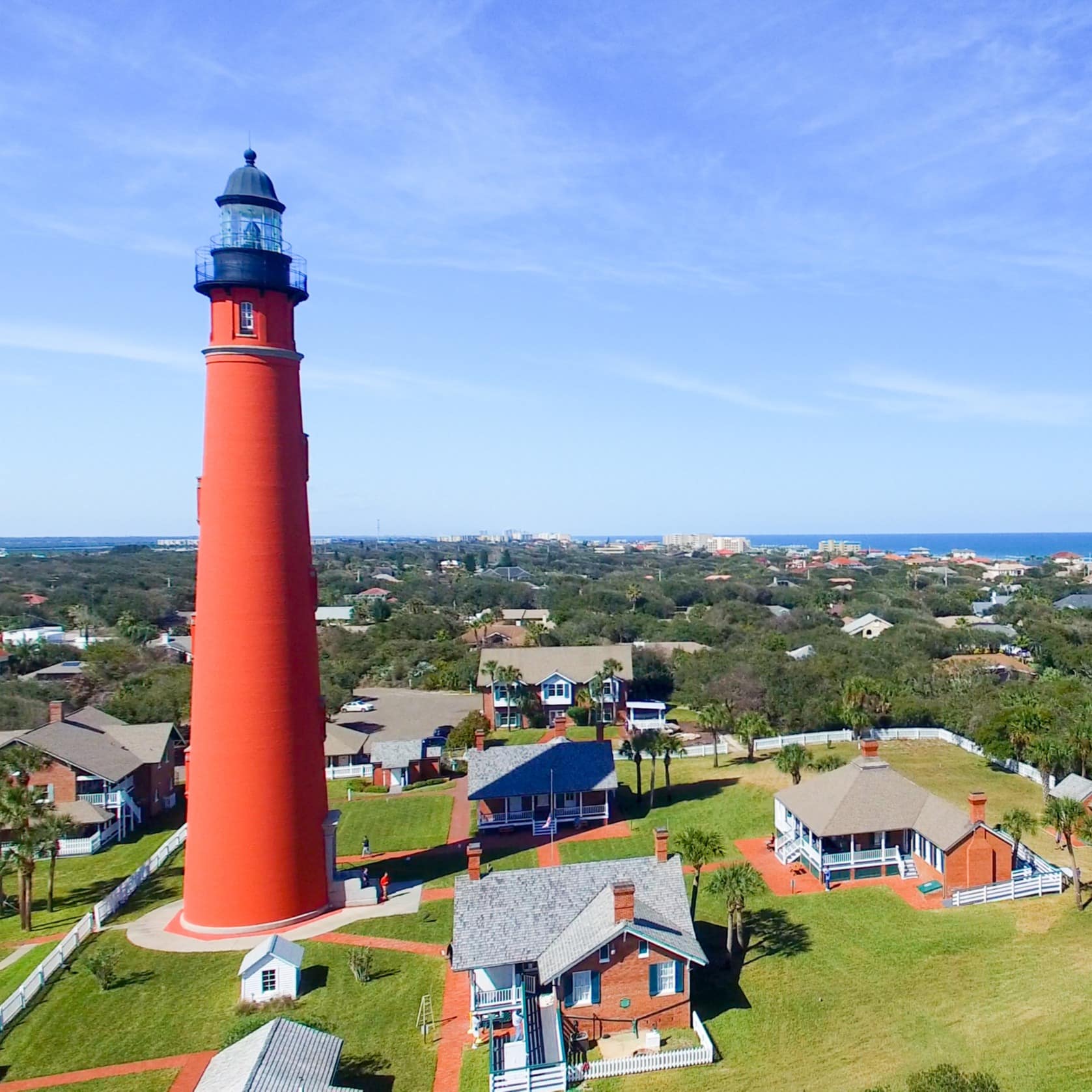 View of Ponce de Leon Lighthouse & Museum