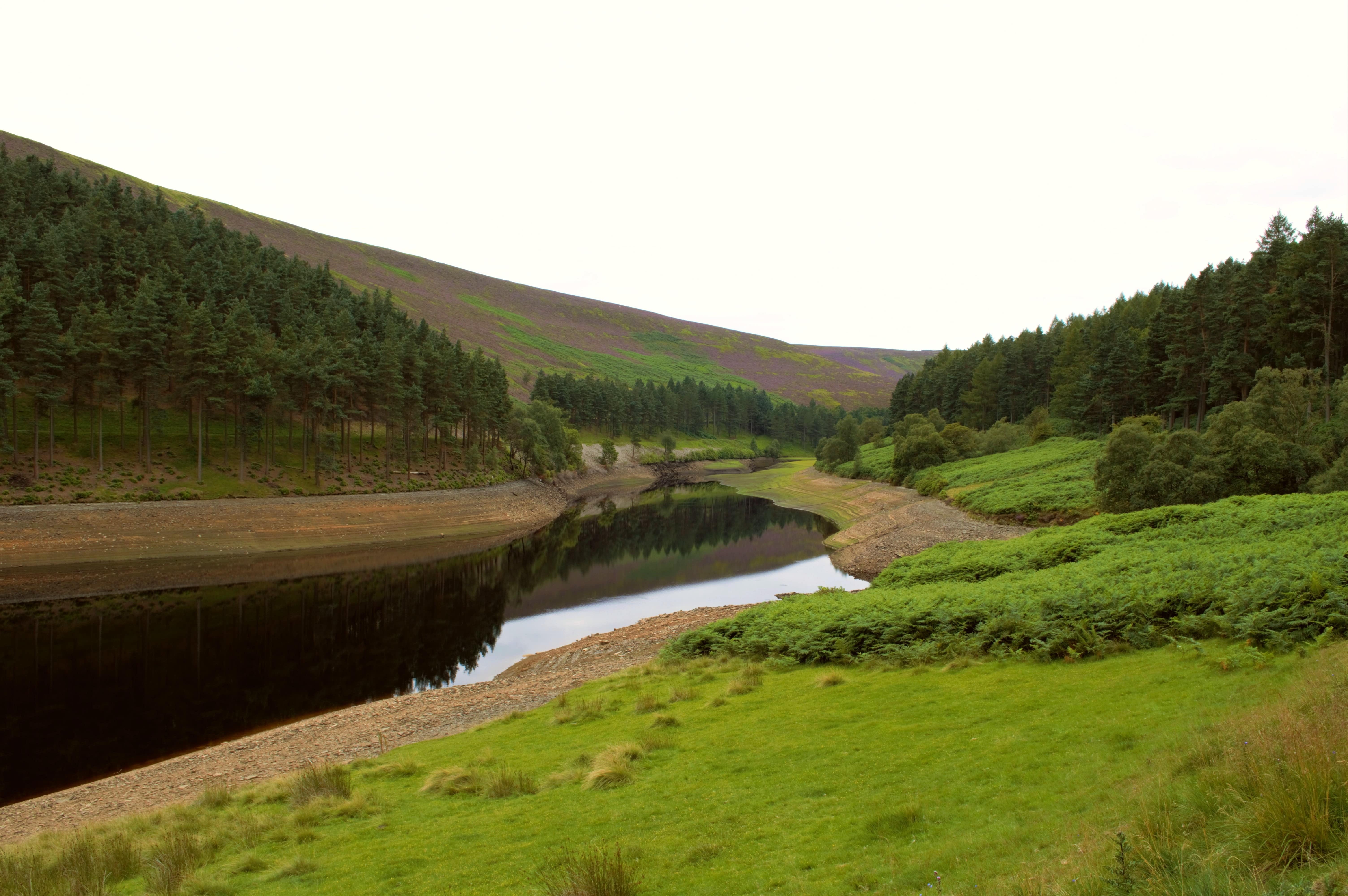 The Howden Reservoir in the Peak District