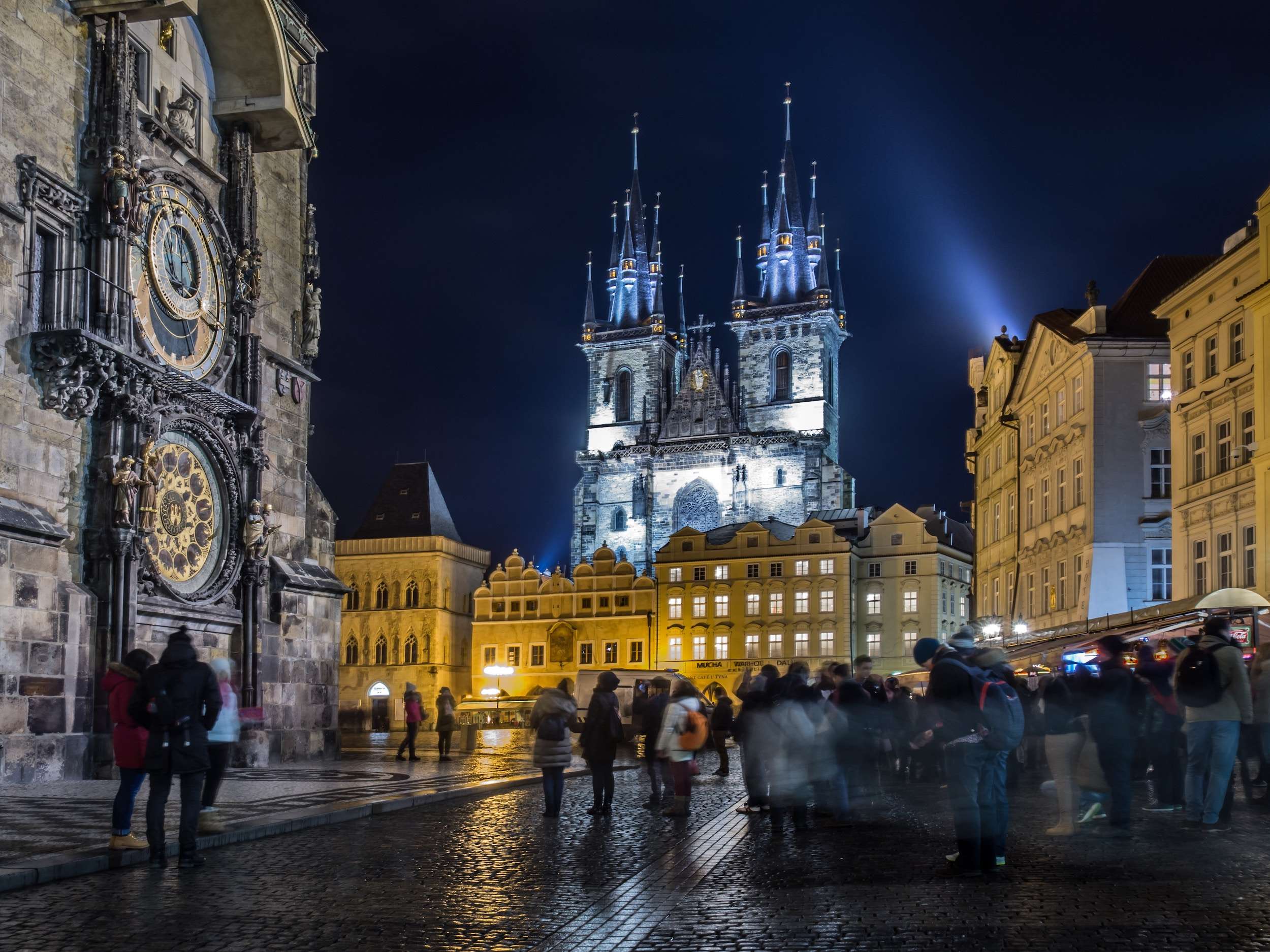 Christmas breaks in Prague