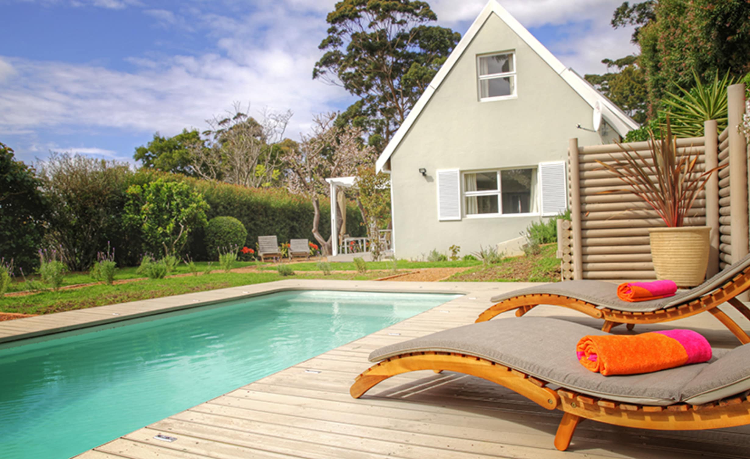 If your self catering accommodation has a pool, you’ll get it all to yourself