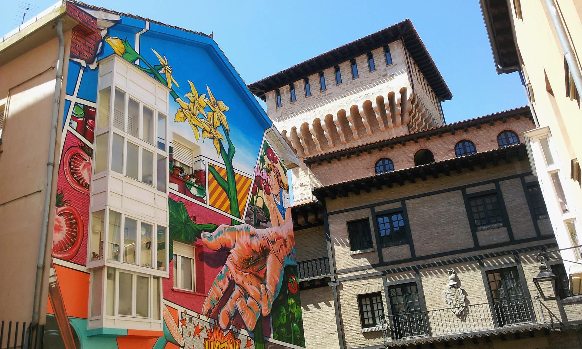 Viaje en familia a Vitoria: espacios verdes, murales y gastronomía