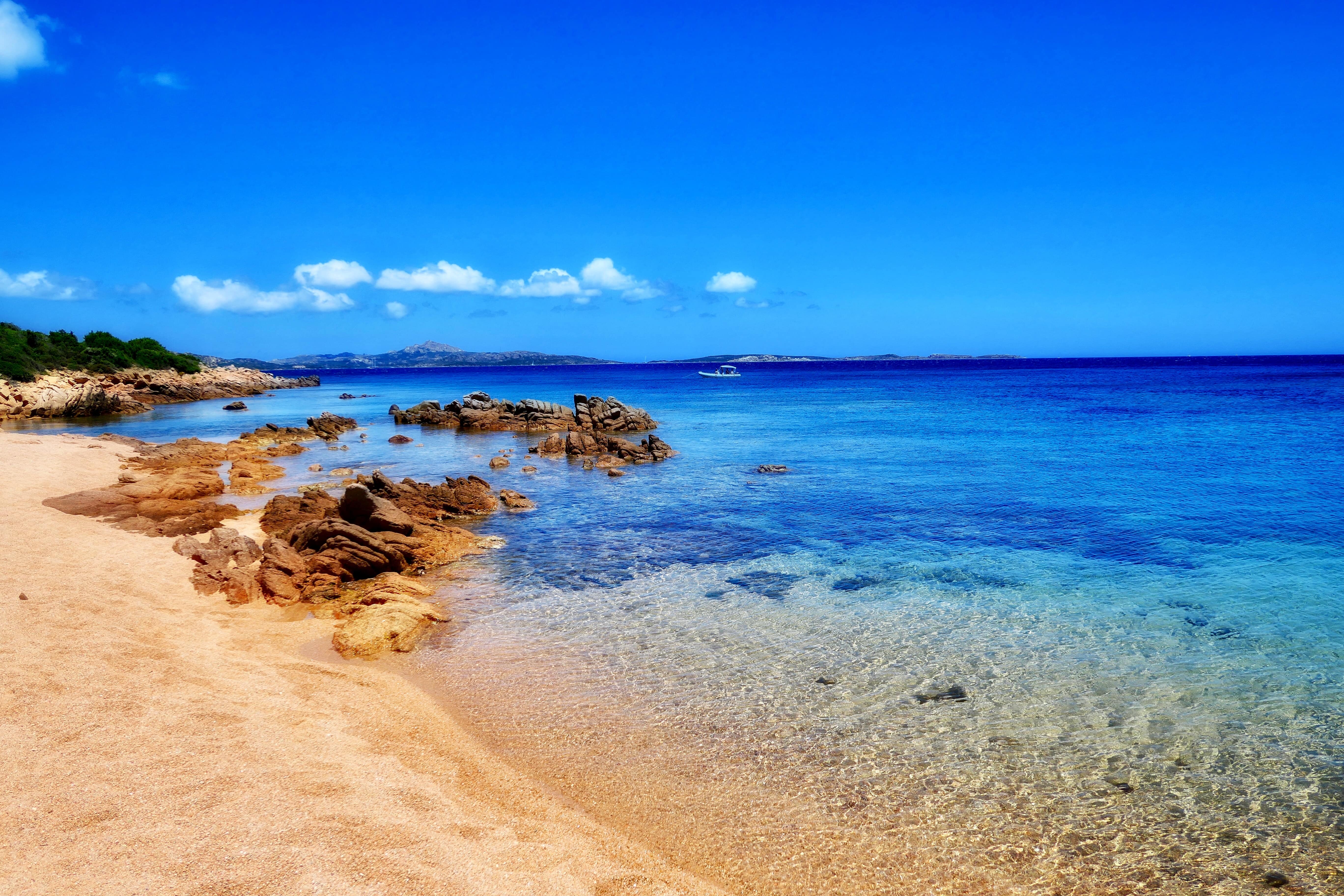 Stock image - Li Piscini beach, Palau, Sardinia, Italy - Photo by Massimo Virgilio on Unsplash