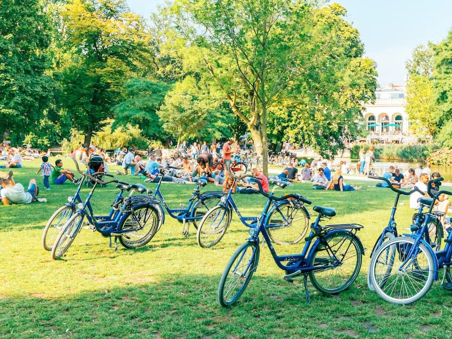 Amsterdam in bicicletta