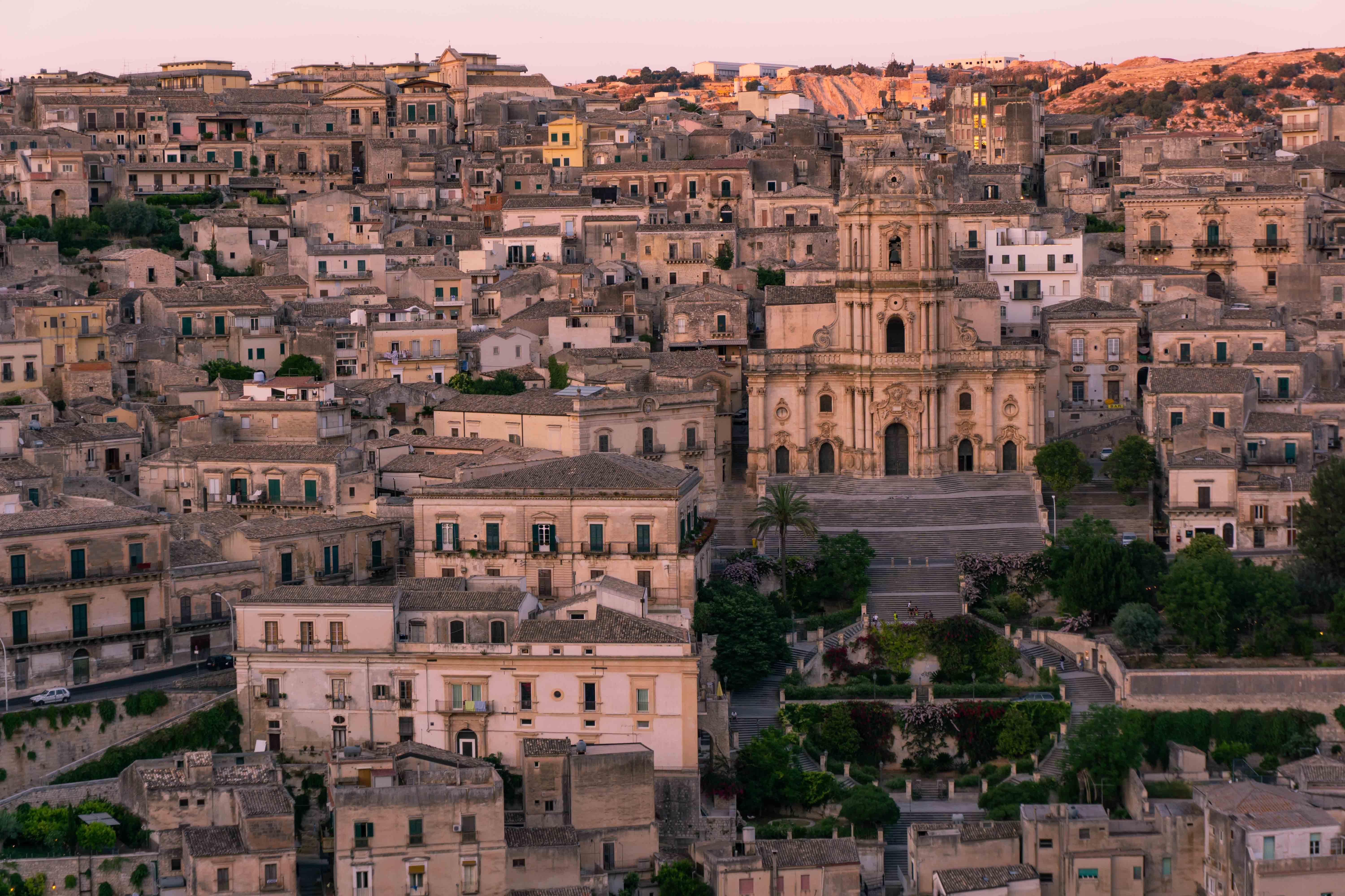 Modica, Italy, STOCK