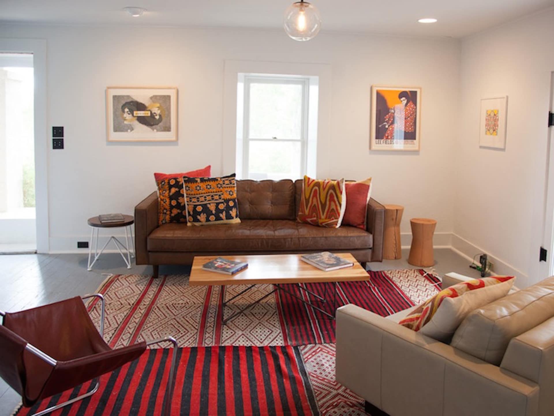 This 2-story adobe house in Marfa sleeps up to 16 guests