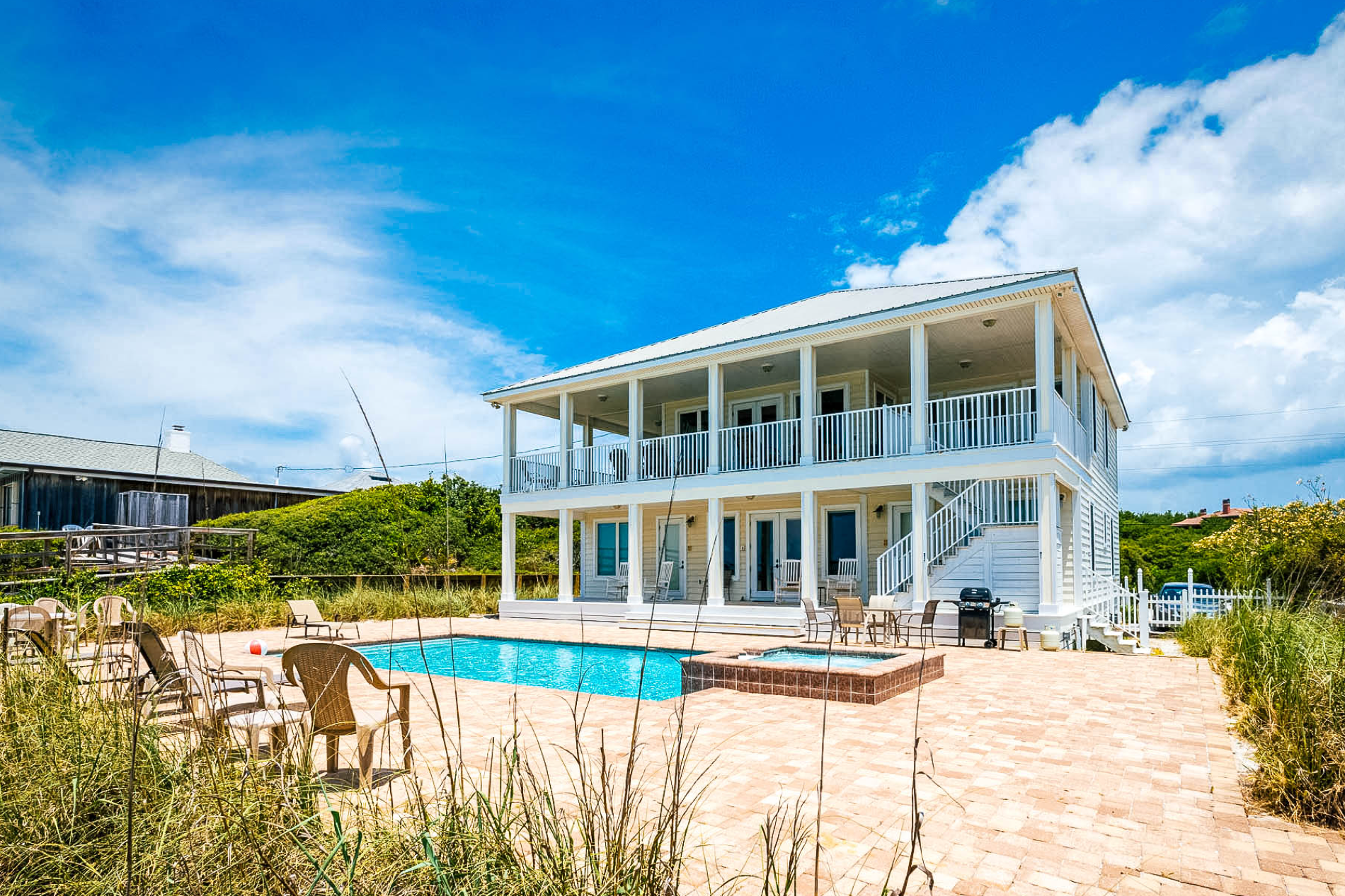Family-friendly home along Florida's 30A highway.