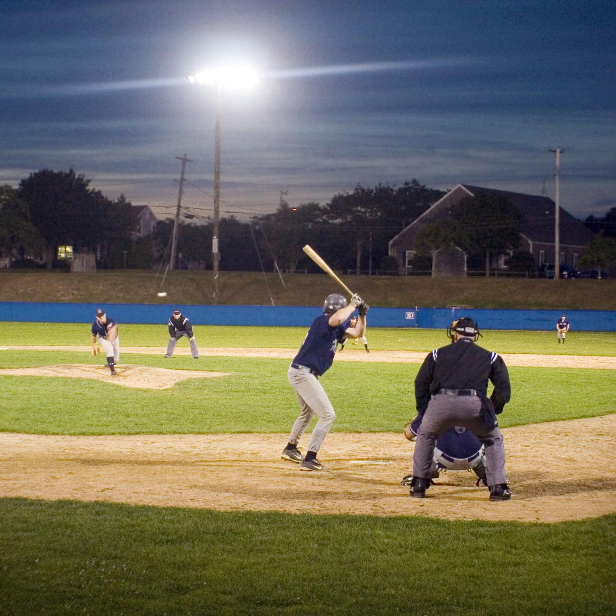 Baseball game at Chatham, Cape Cod