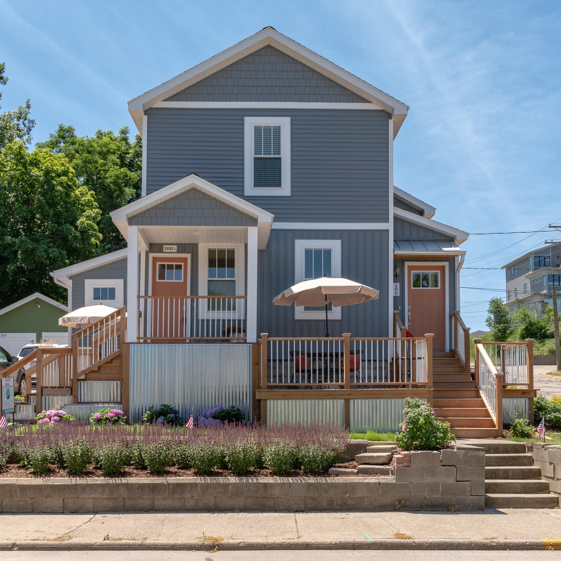A two-bedroom cottage rental in Grand Haven