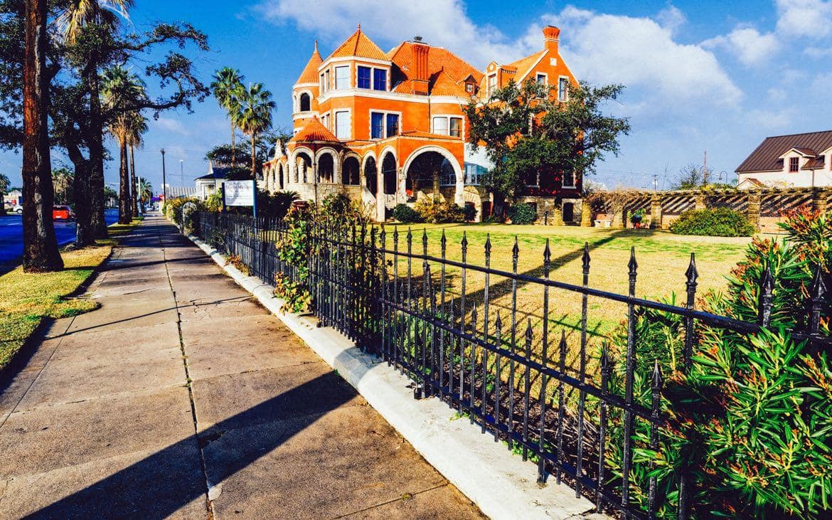Moody mansion historic district Galveston TX