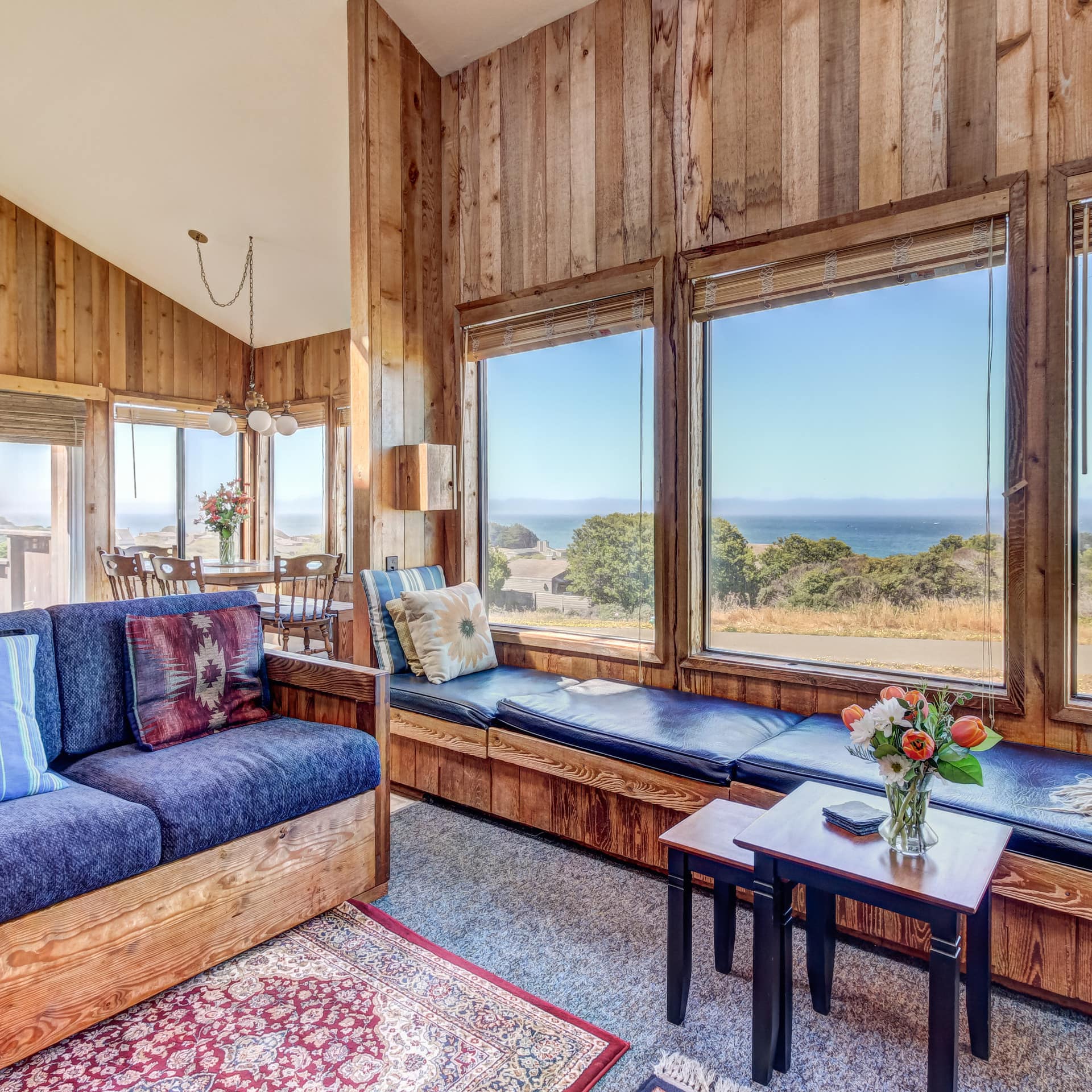 A dog-friendly vacation rental home with ocean views in Sea Ranch, California