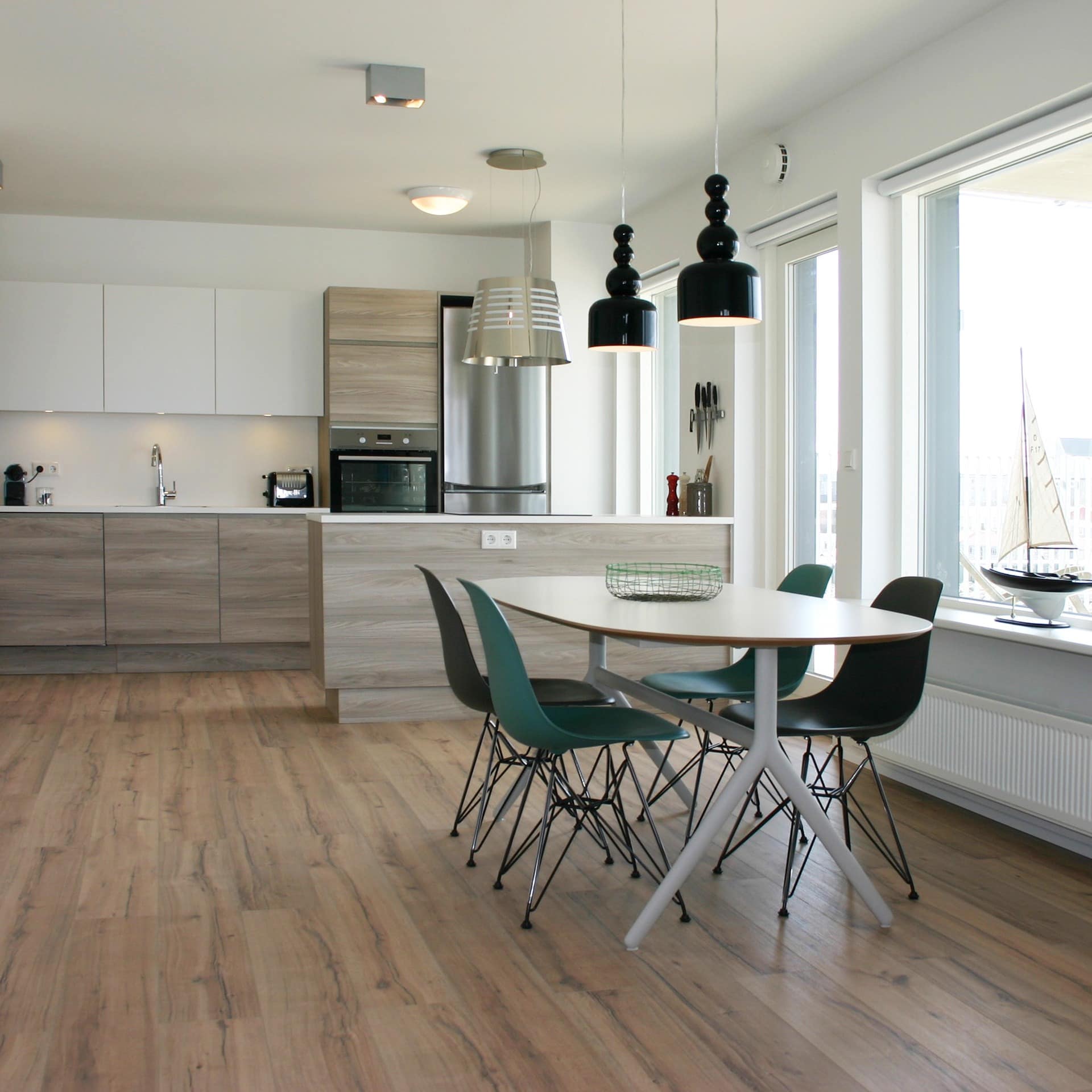 Many apartment rentals in Iceland boast sleek, modern Scandinavian design.