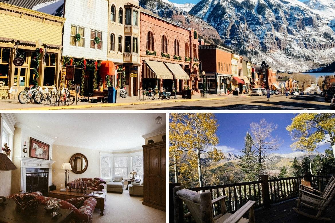 Telluride affordable romantic getaway