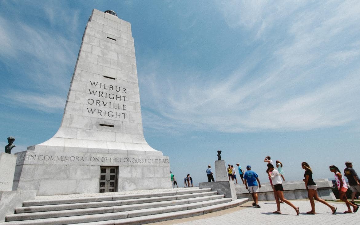 Wright Brothers Memorial. Outer Banks, NC