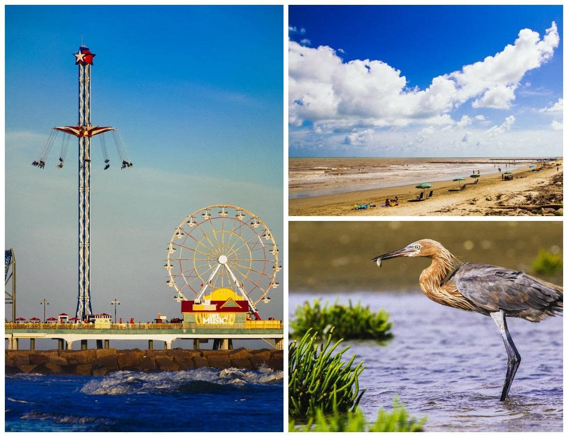 Galveston TX beach vacation
