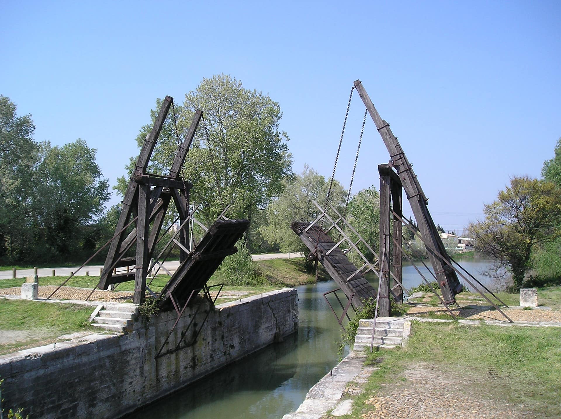 Canal bridge, Arles STOCK