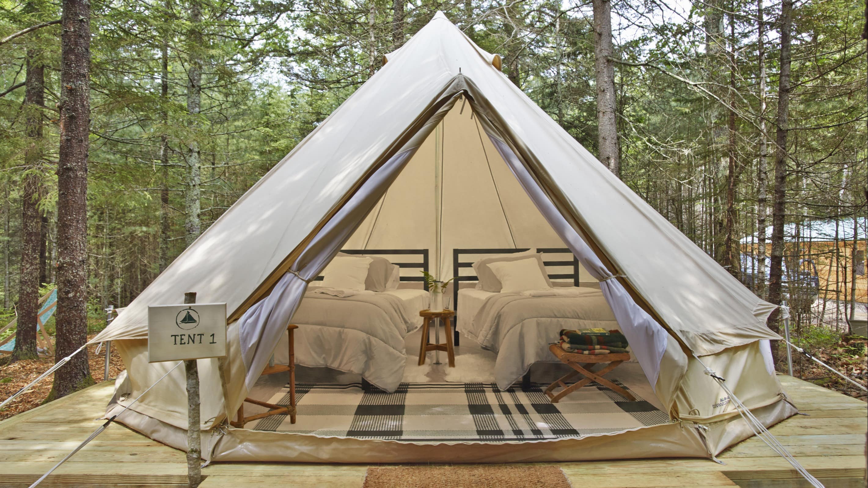 Adventures in style with luxury tents