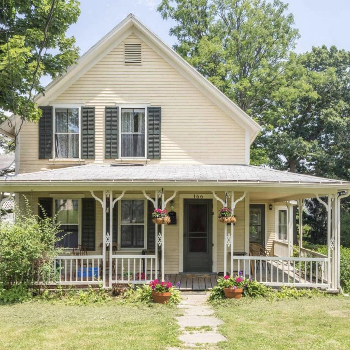 A two-story vacation home rental in Burlington, Vermont