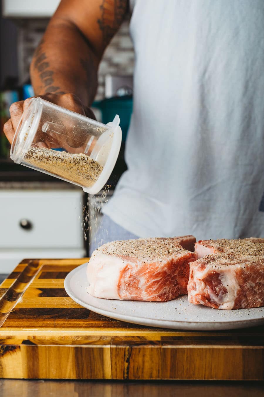 Marrekus seasoning pork chops