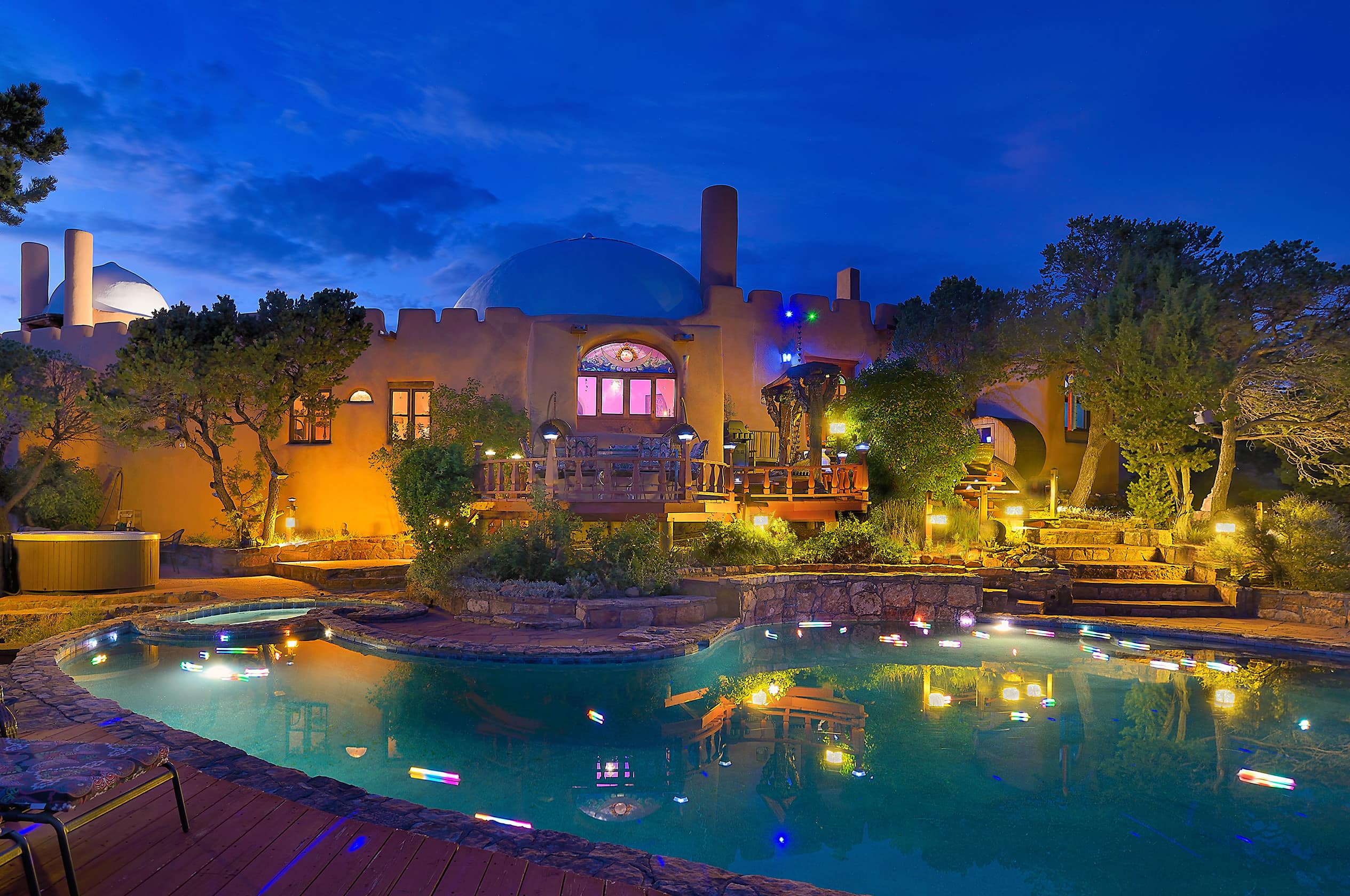 Rass Mandal Oasis in Santa Fe, New Mexico, resembles the streets of Naboo.