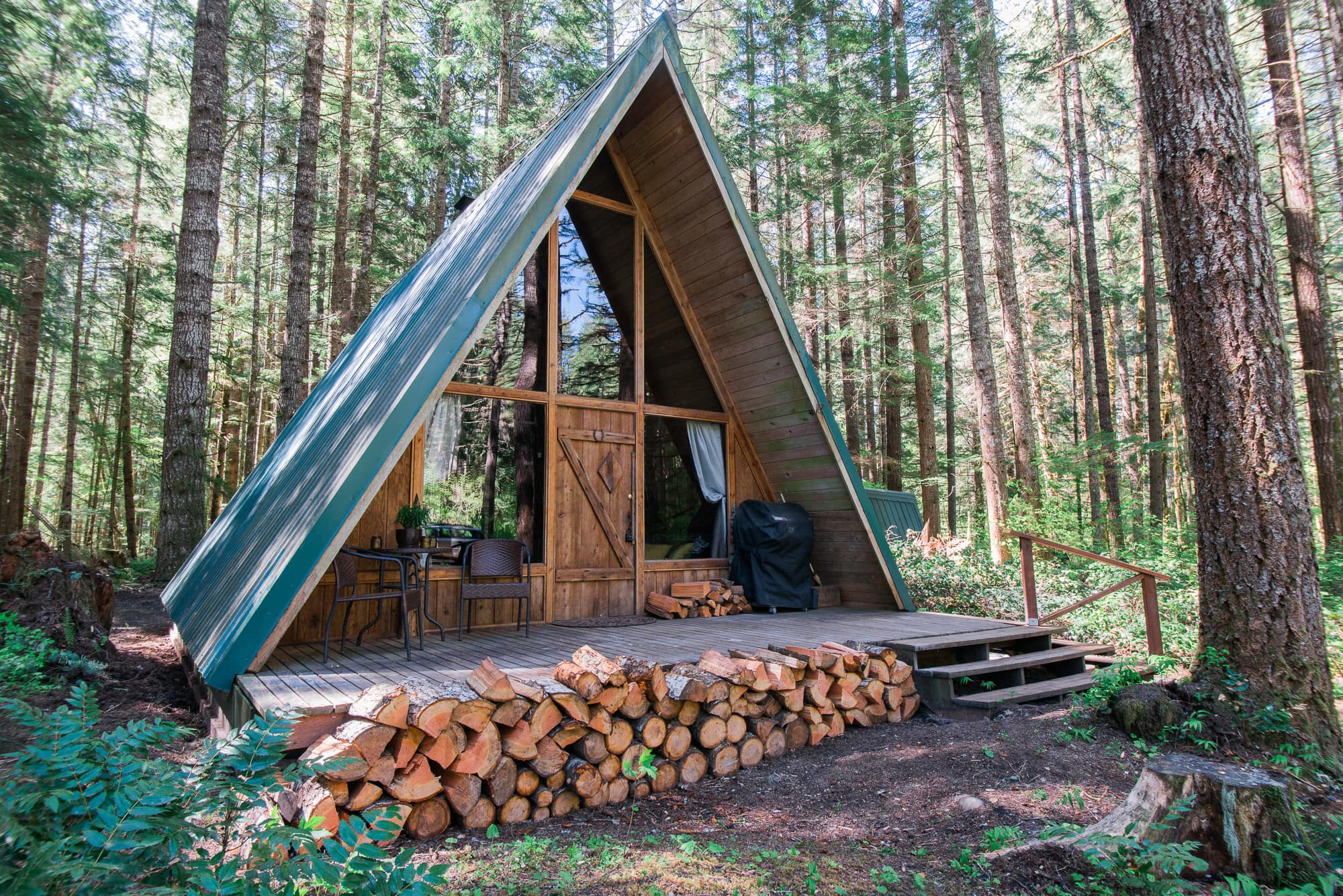 Get cozy in these A-frame homes