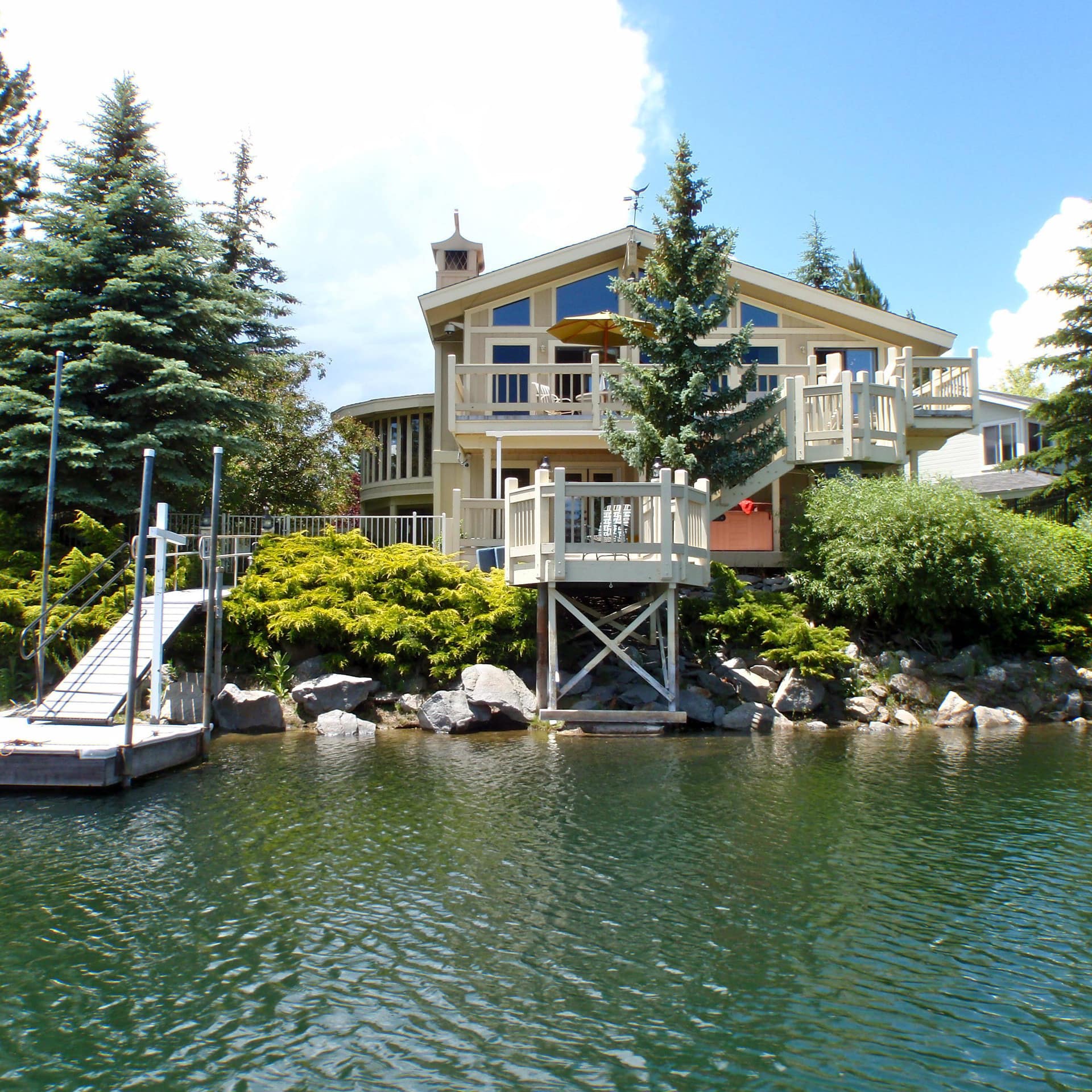 A modern waterfront South Lake Tahoe rental