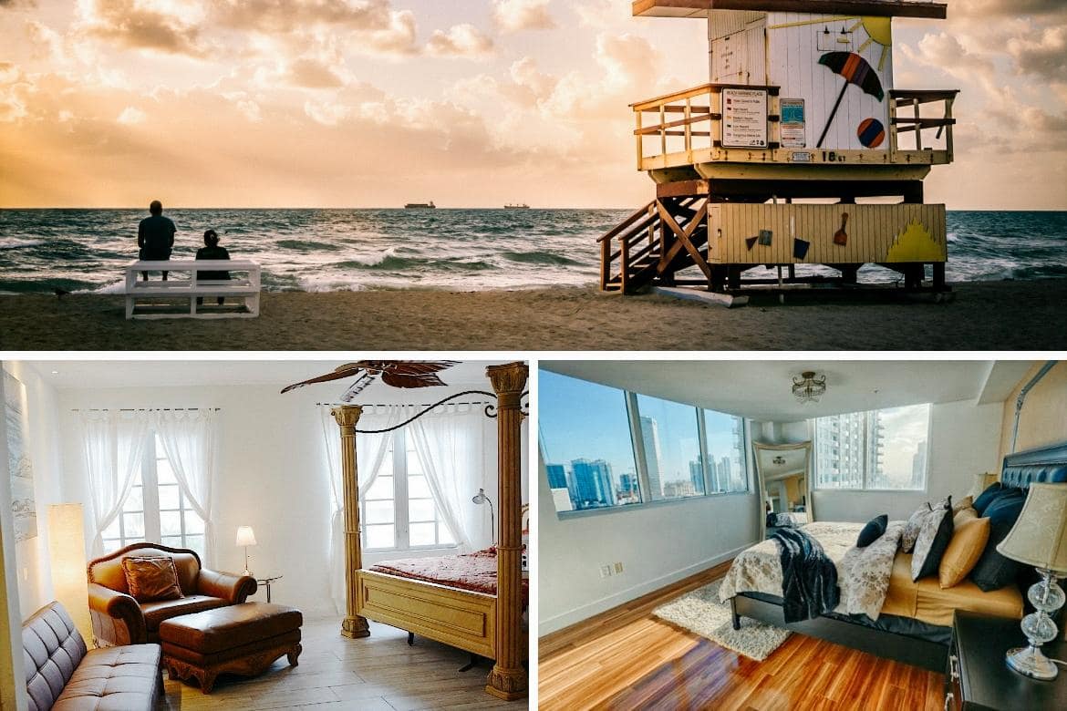 Miami Beach affordable romantic getaway