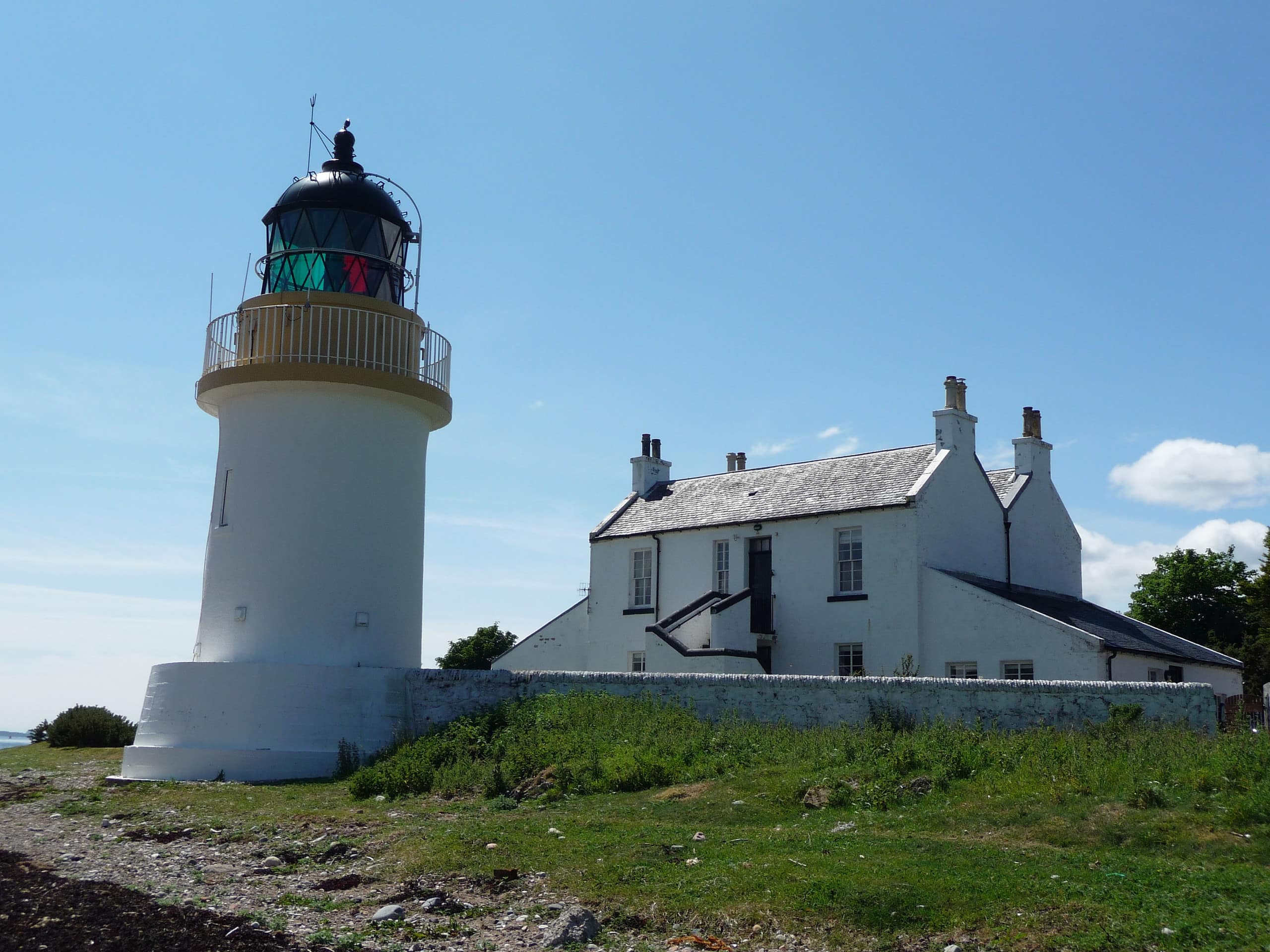 This unique lighthouse in Highland sleeps up to 10 guests